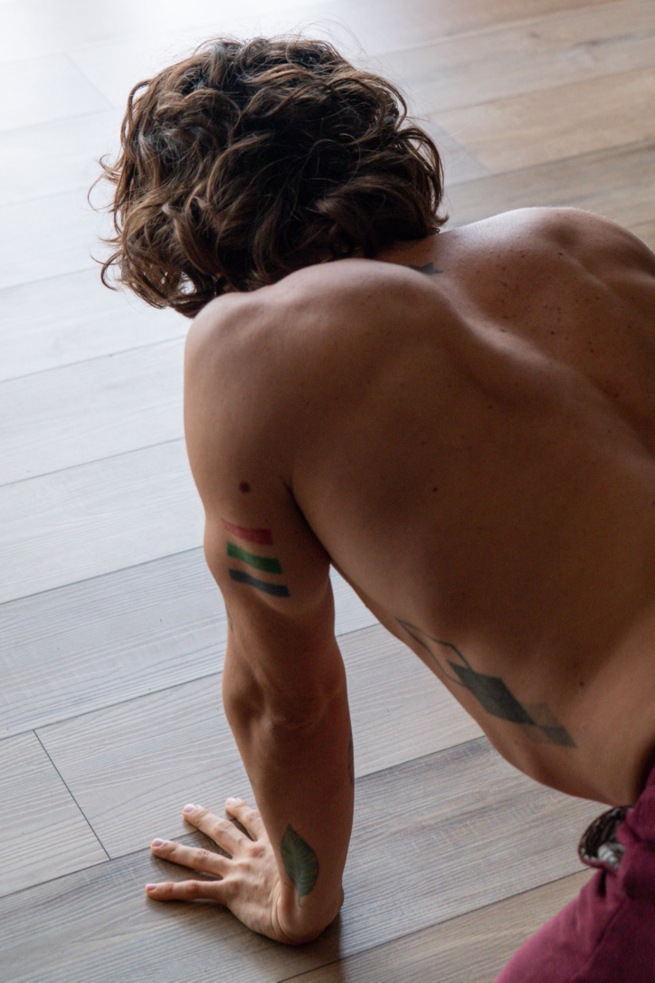 Práctica de yoga